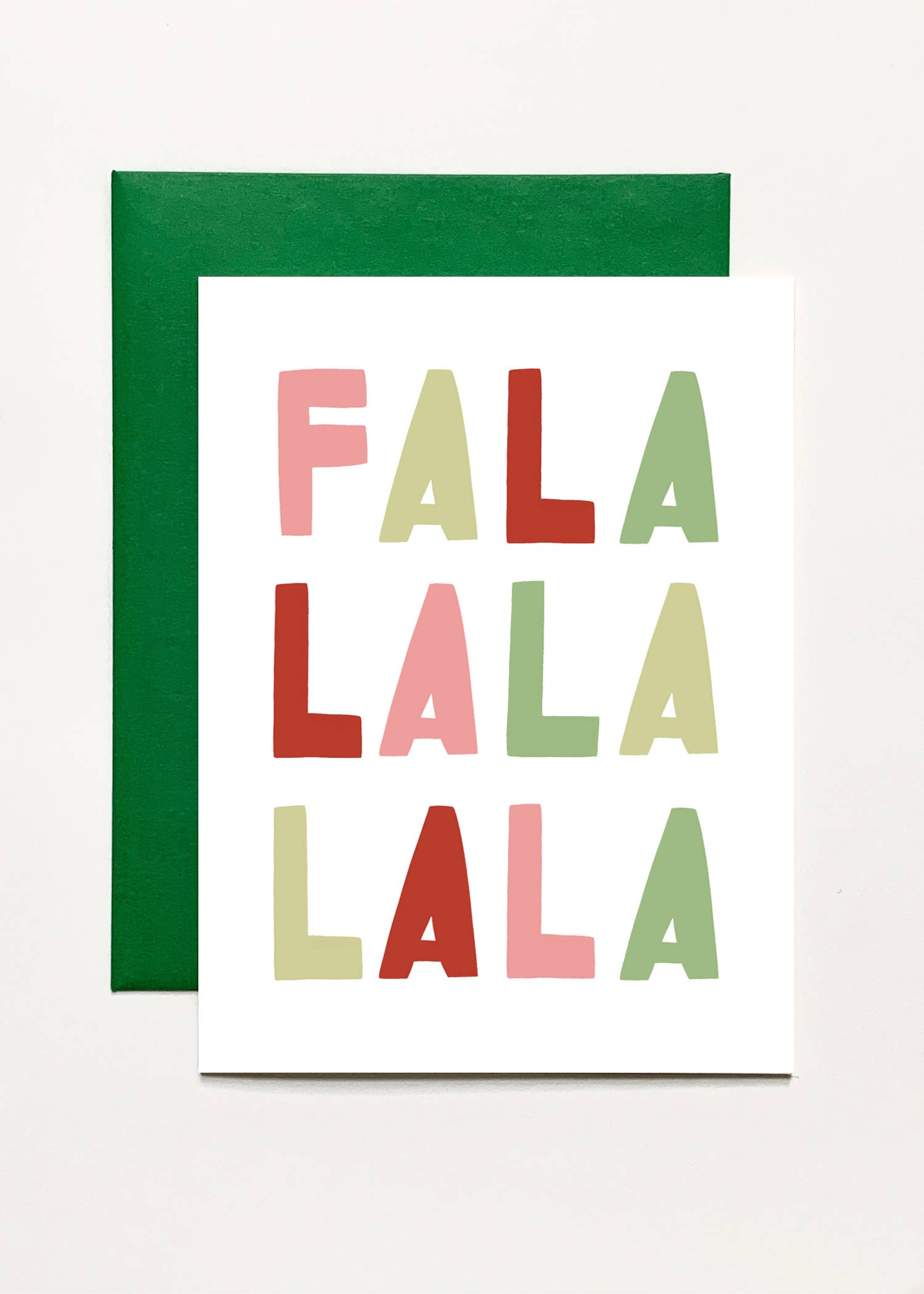 FaLaLaLa Greeting Card