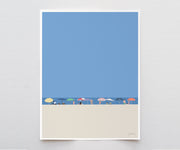 Beach Horizon 2 Art Print 8"x10"