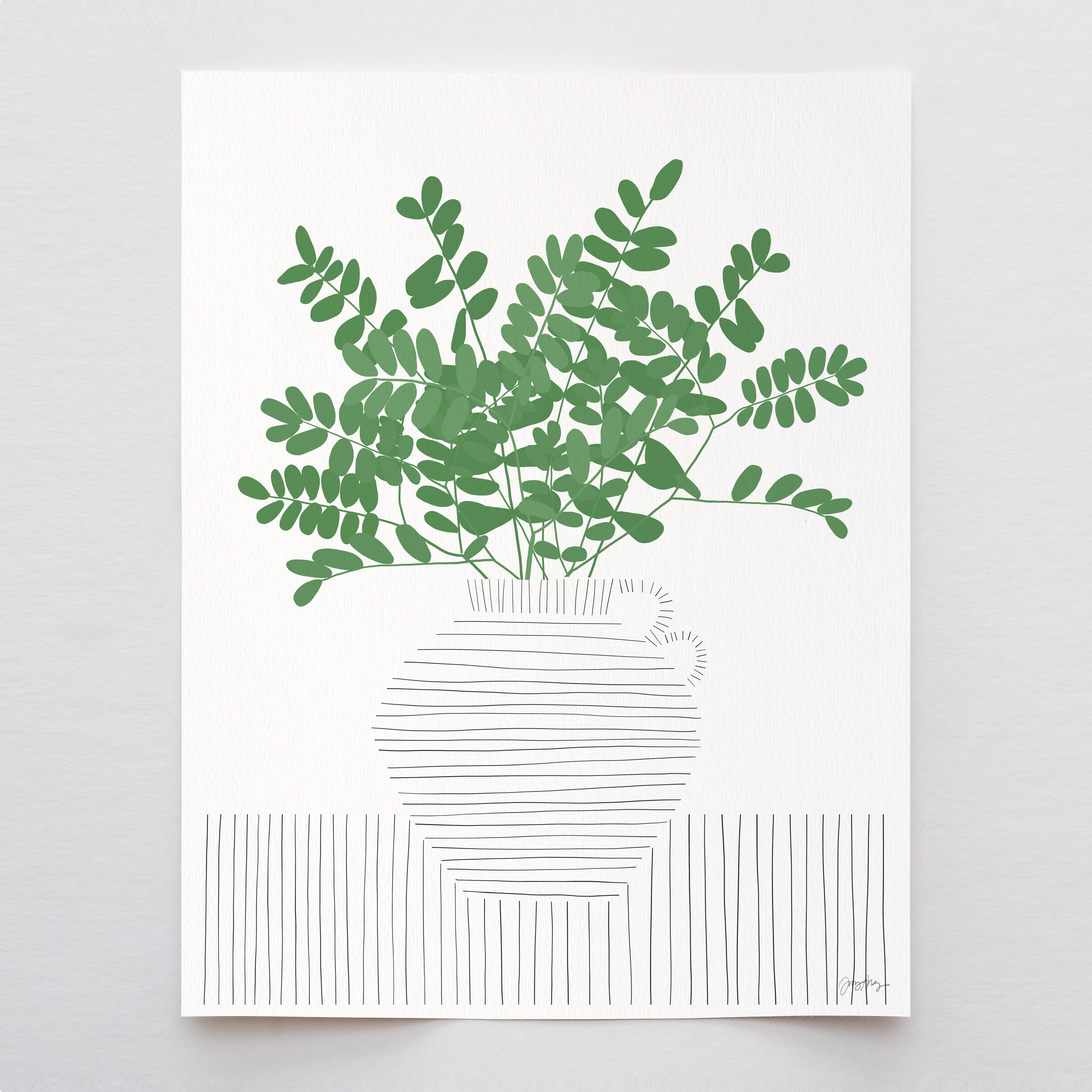 Vase Art Print 8"x10"