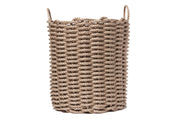 Sand Tall Handwoven Rope Basket