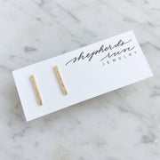 Whisper Earrings: 14K Yellow Gold Fill