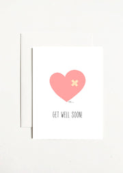 Bandaid Get Well Soon Card