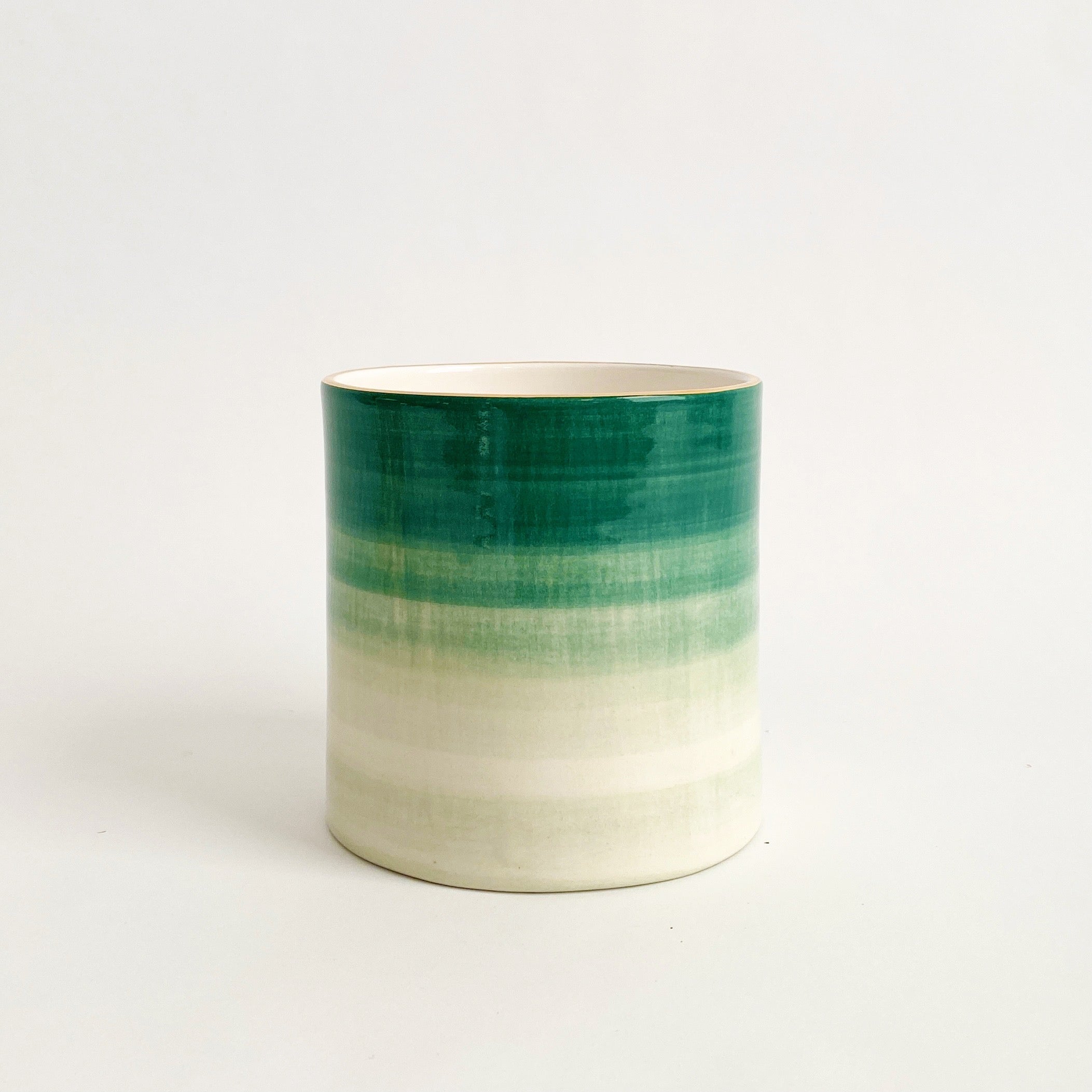 Jill Rosenwald Vase - Heathcliff in Peacock