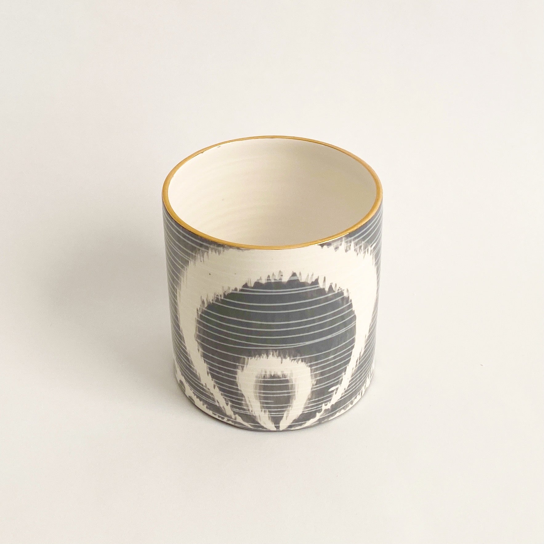 Jill Rosenwald Vase - Vita in Charcoal