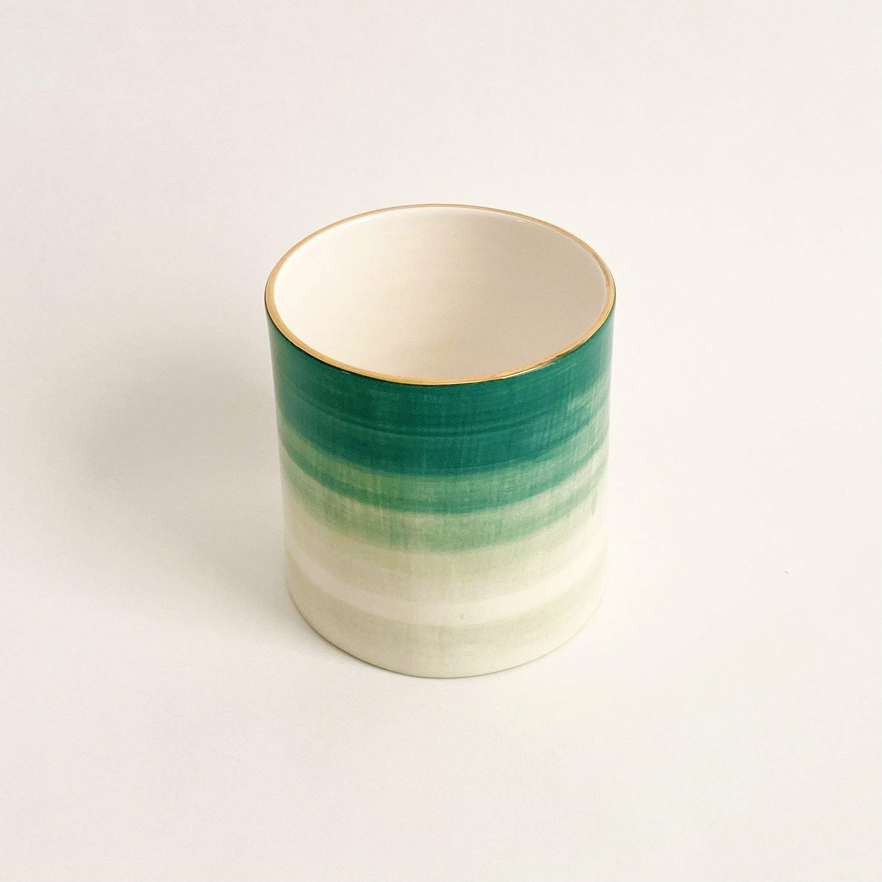 Jill Rosenwald Vase - Heathcliff in Peacock