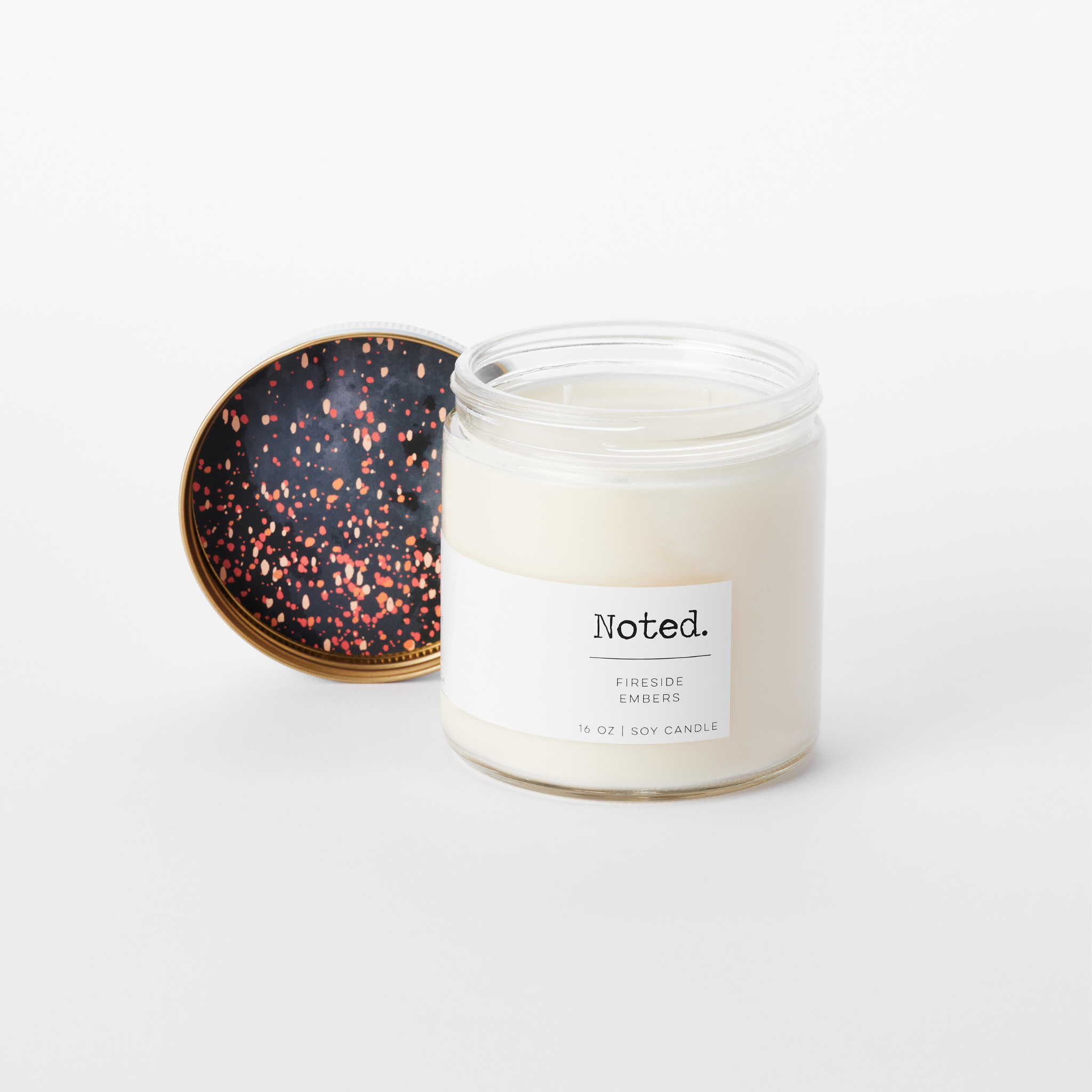 Fireside Embers Double Wick Candle