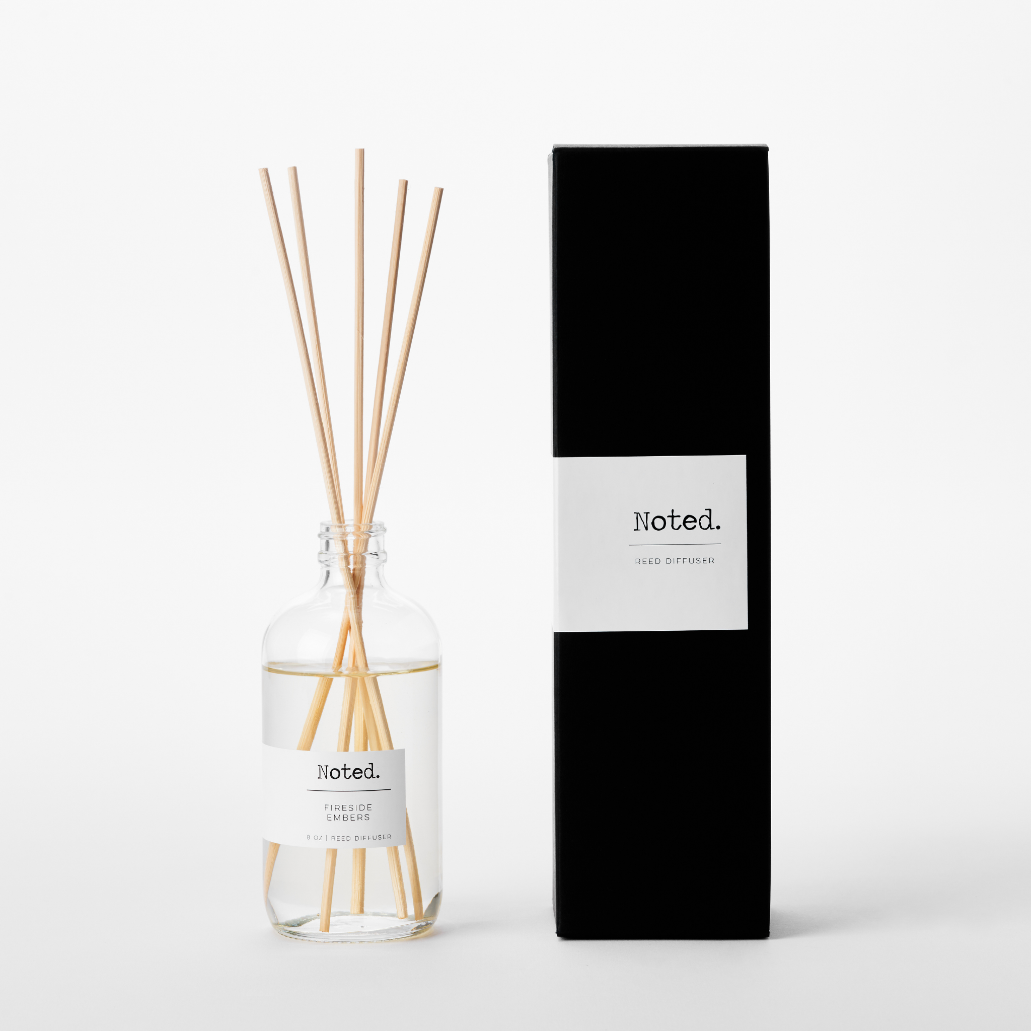 Fireside Embers Reed Diffuser – Noted Candles