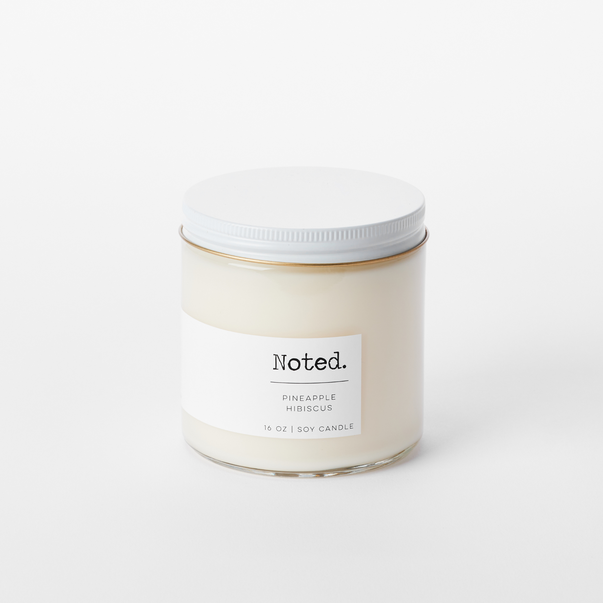Pineapple Hibiscus Double Wick Candle