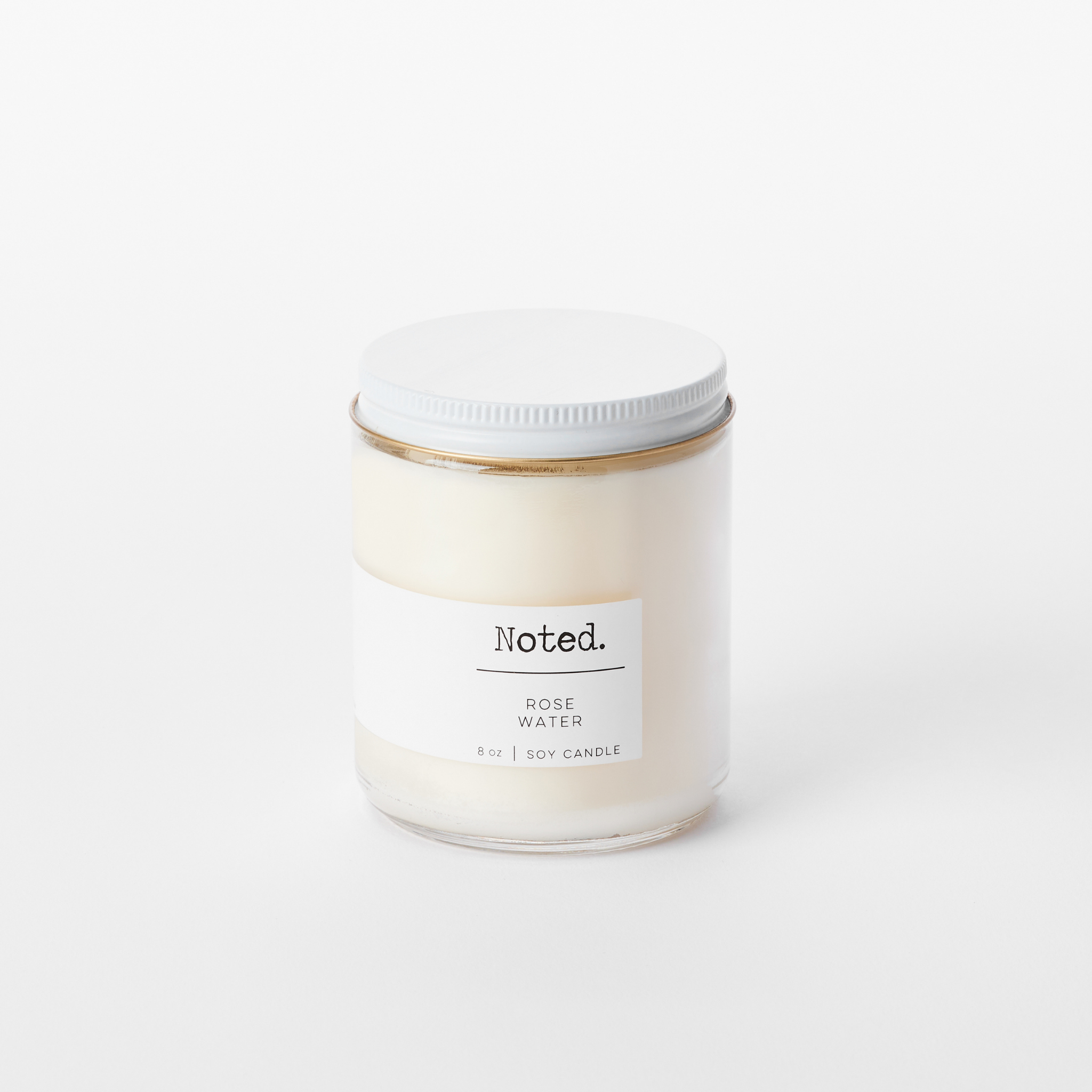 Rose Water 8oz Candle