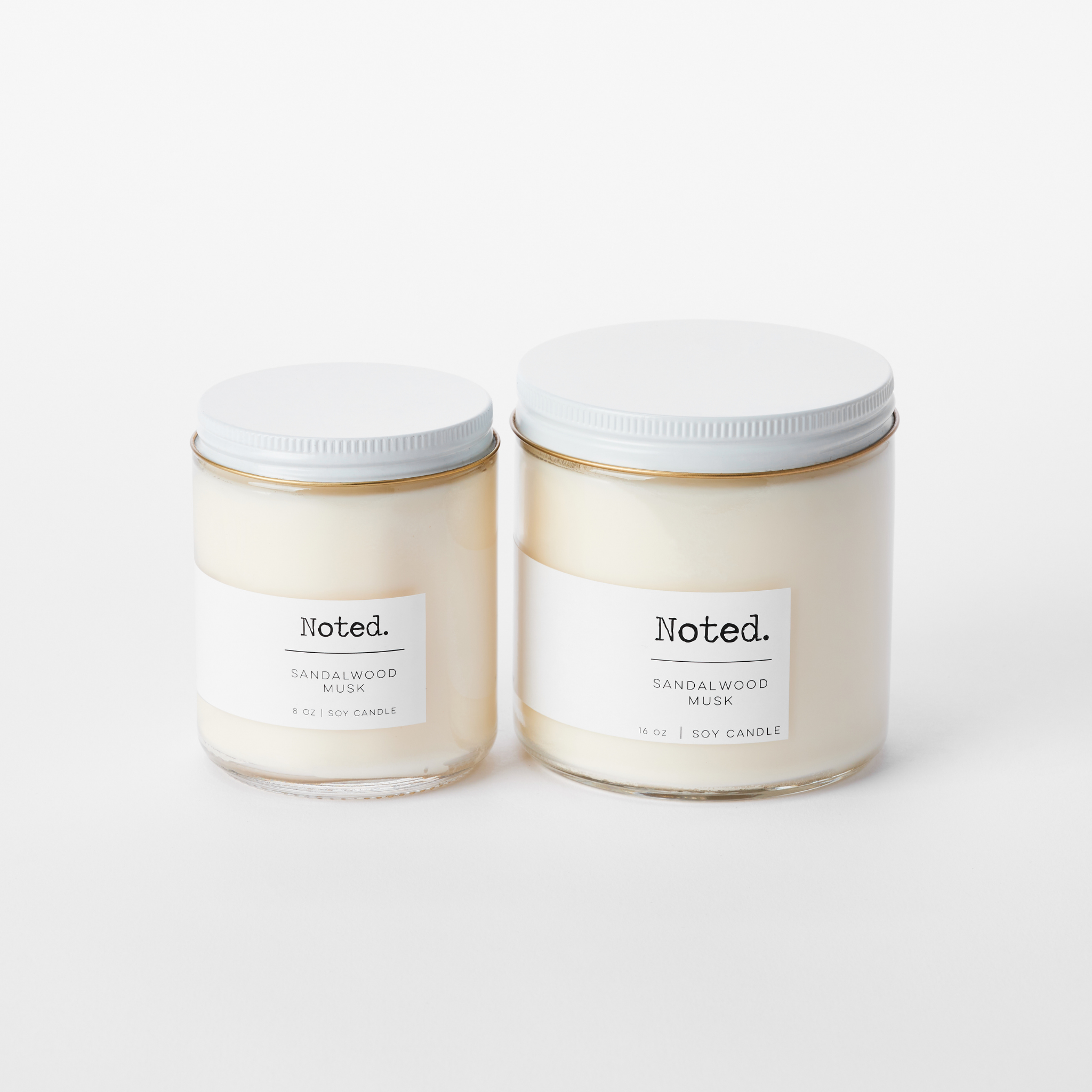 Sandalwood Musk Double Wick Candle