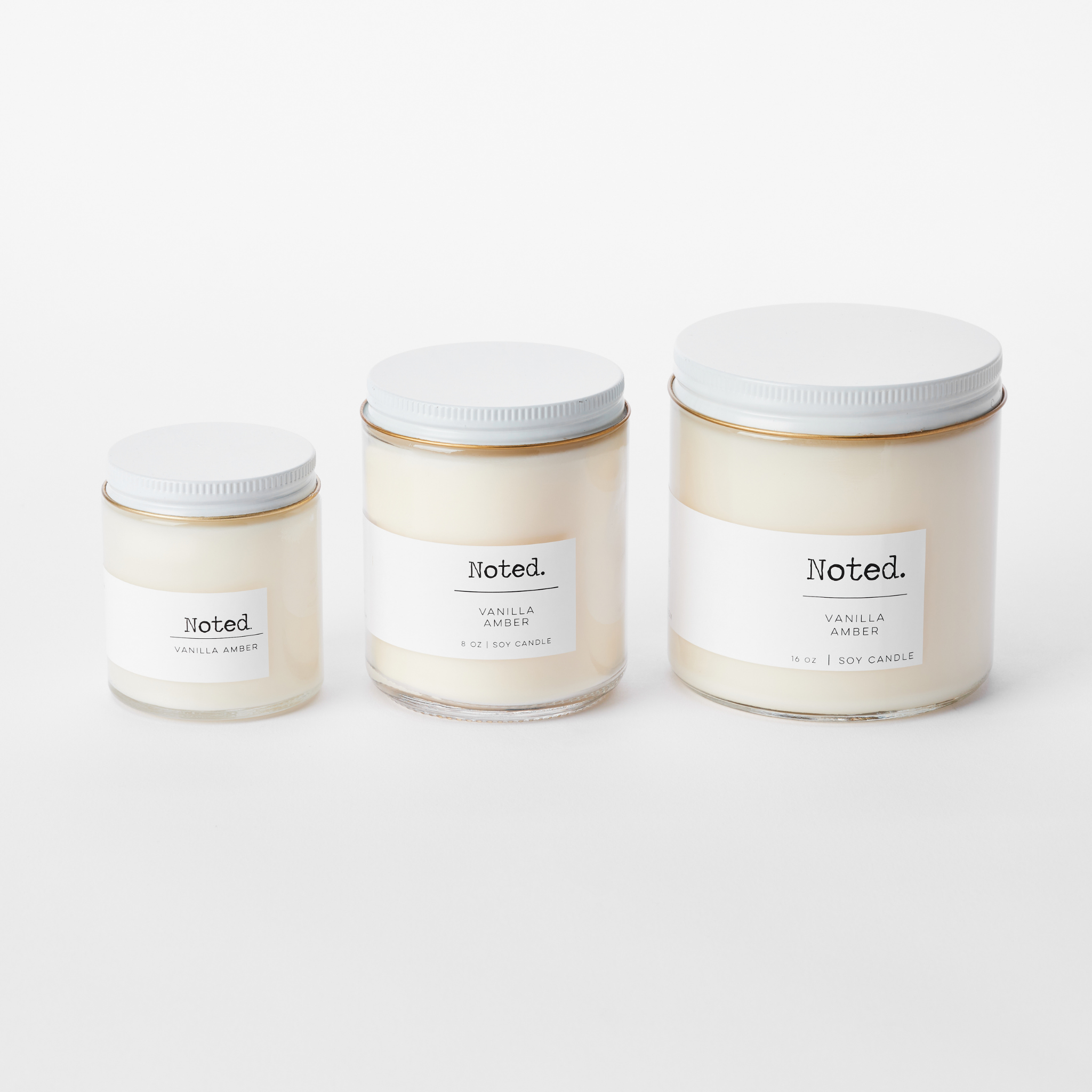 Vanilla Amber 8oz Candle