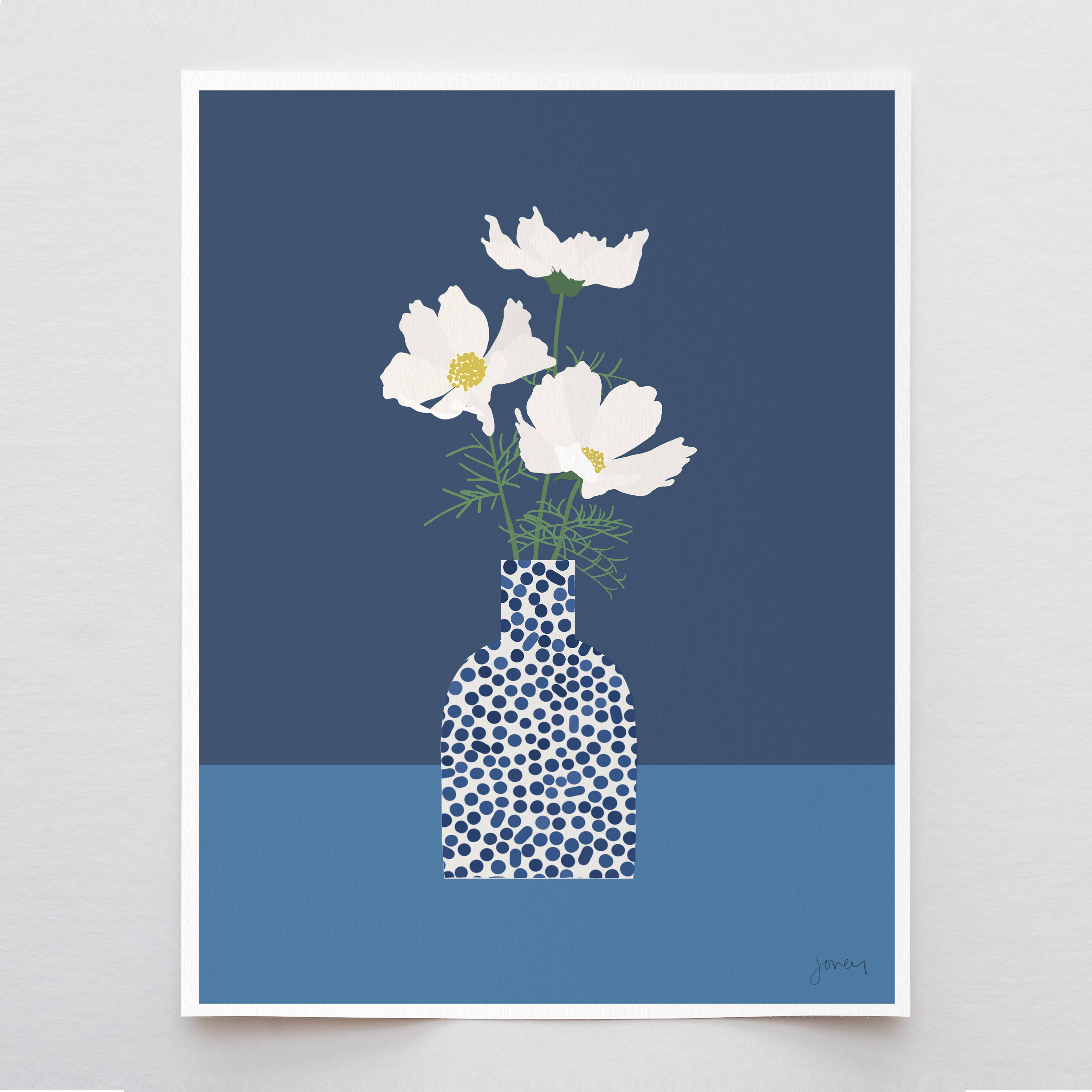 Cosmos Flower Art Print 8"x10"