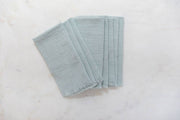 Sage Green Cotton Gauze Cloth Napkins  | Set of 4