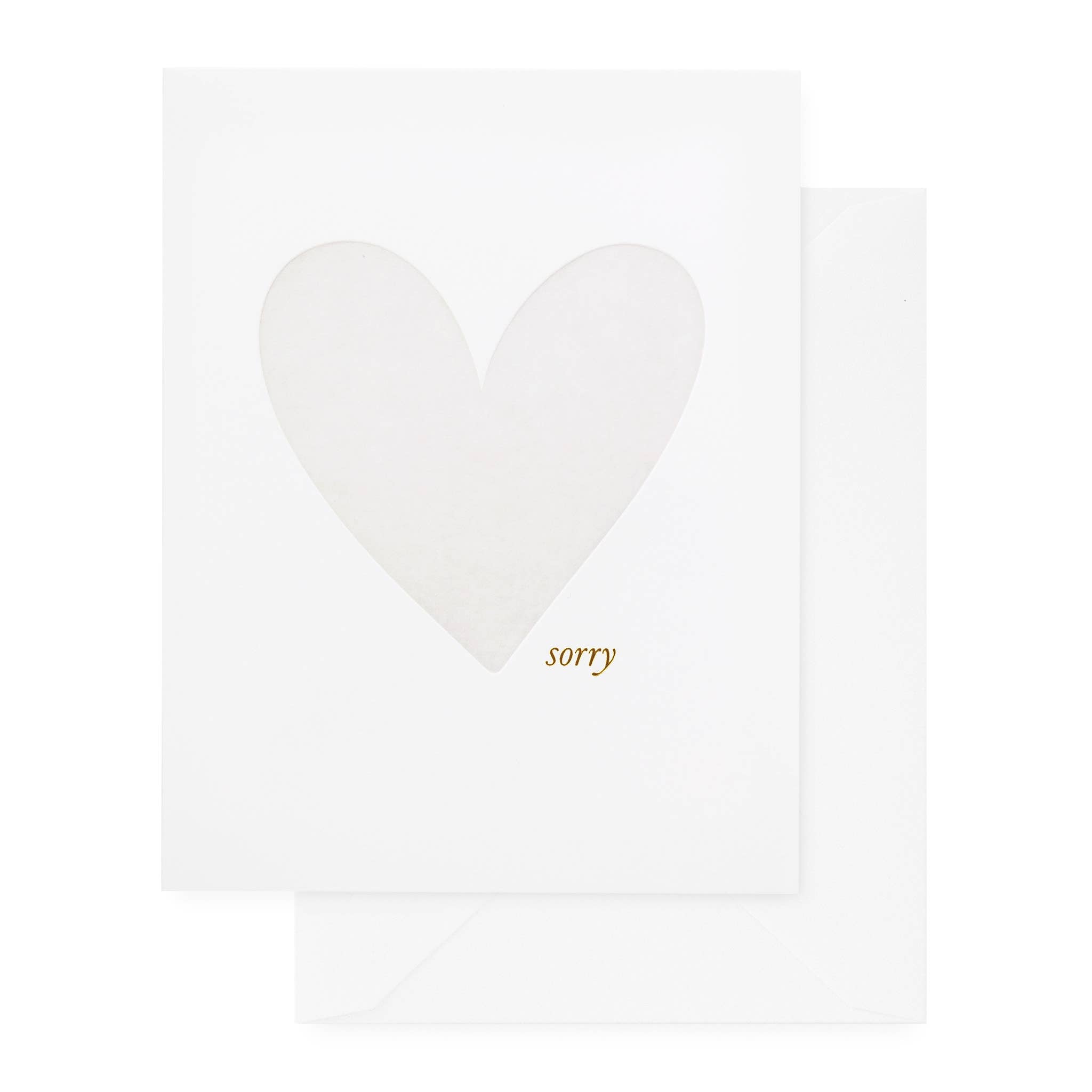 Sorry Card