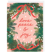 Love Wreath Card