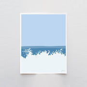 Breaking Waves Art Print 8"x10"