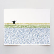 Cormorant Wetlands Art Print 8"x10"